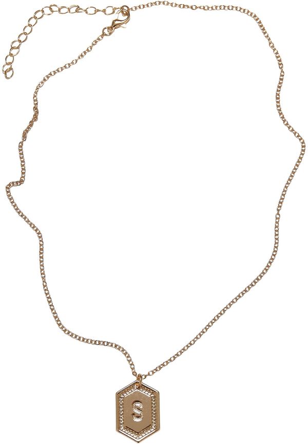 Urban Classics Letter Basic Necklace S