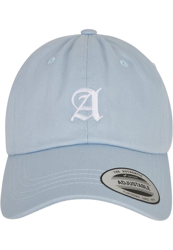 MT Accessoires Letter Light Blue Low Profile Cap A