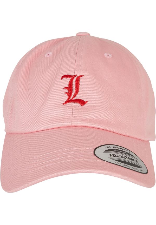 MT Accessoires Letter Pink Low Profile Cap L