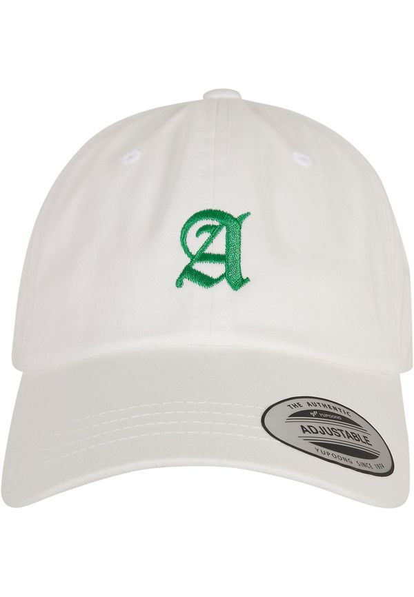 MT Accessoires Letter White Low Profile Cap A