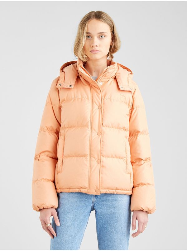 Levi's® Levi&#39;s Apricot Women&#39;s Quilted Winter Jacket with Detachable Hood Levi&#39;s® Qu - Women