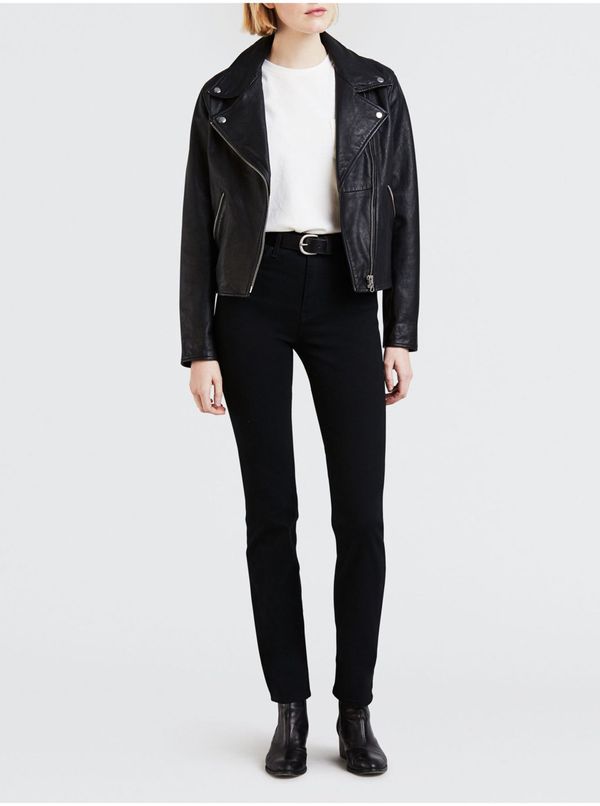 Levi's® Levi's Black Women's Straight Fit Jeans Levi's® 724 - Women's