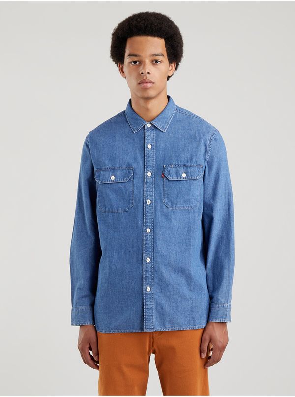 Levi's® Levi&#39;s Blue Men&#39;s Denim Shirt - Men&#39;s®