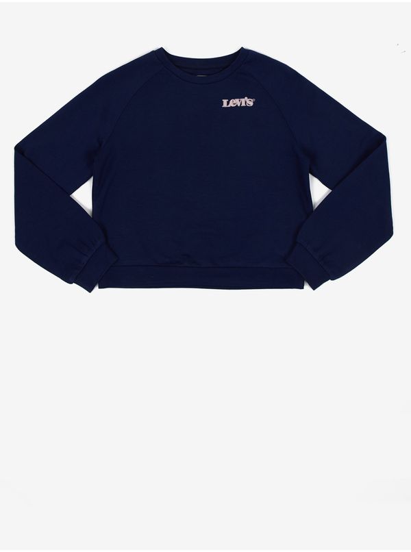 Levi's® Levi&#39;s Dark Blue Girly Sweatshirt Levi&#39;s® - Girls