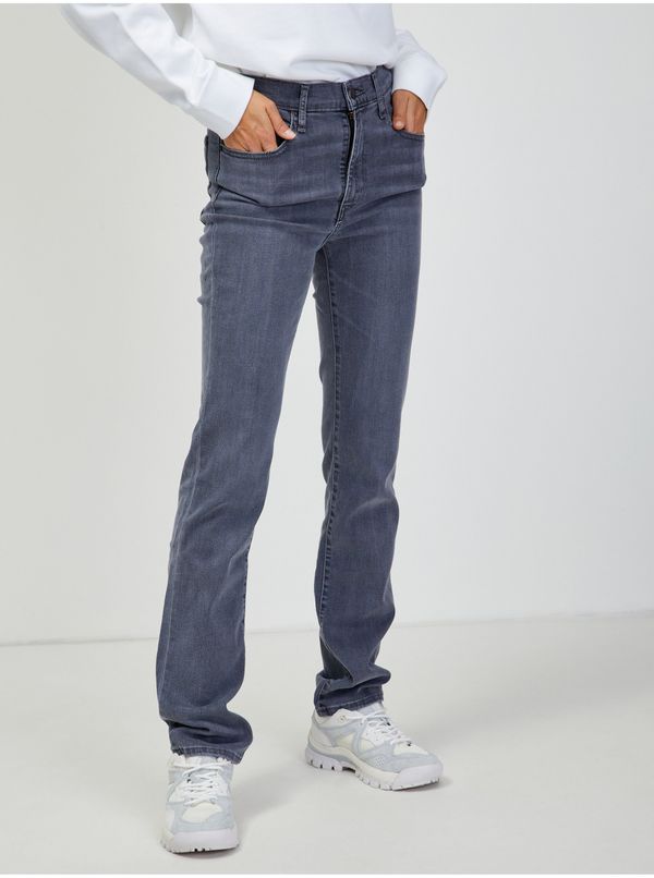 Levi's® Levi&#39;s Grey Women&#39;s Straight Jeans Levi&#39;s® 724 - Women