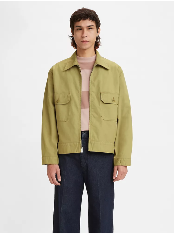 Levi's® Levi&#39;s Light Green Mens Light Jacket Levi&#39;s® - Men