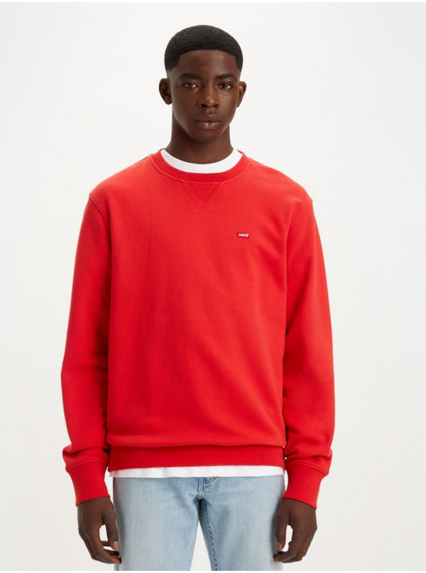 Levi's® Levi&#39;s Red Mens Sweatshirt Levi&#39;s® New Original Crew Aura - Men