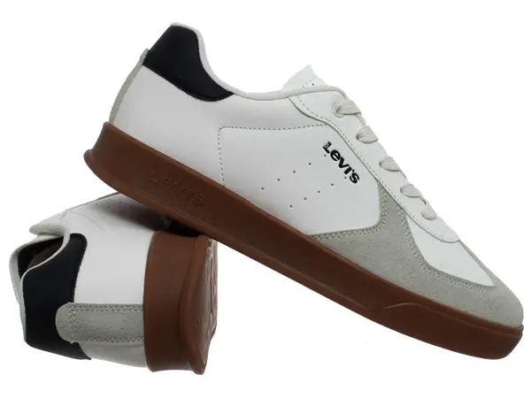 Levi'S Levi's ženske superge Gabhan Offwhite Black
