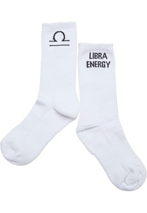 DEF Libra zodiac socks white