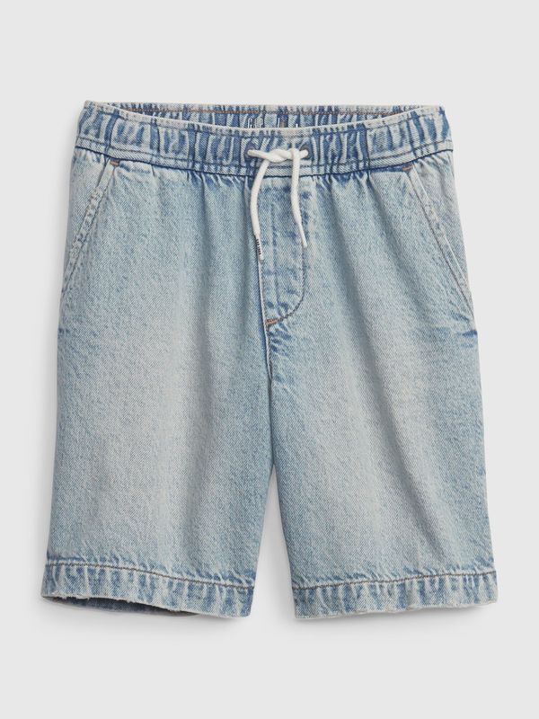 GAP Light blue boys' denim shorts GAP