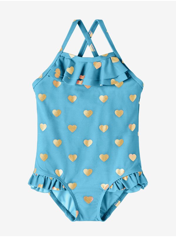 name it Light blue Girly patterned swimwear name it Zuma - Girls