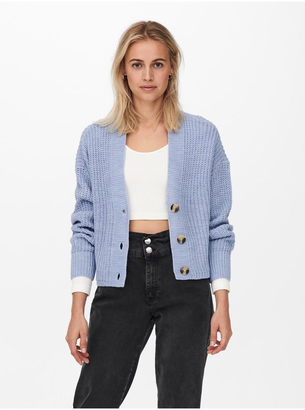 Only Light Blue Ladies Cardigan ONLY Carol - Ladies