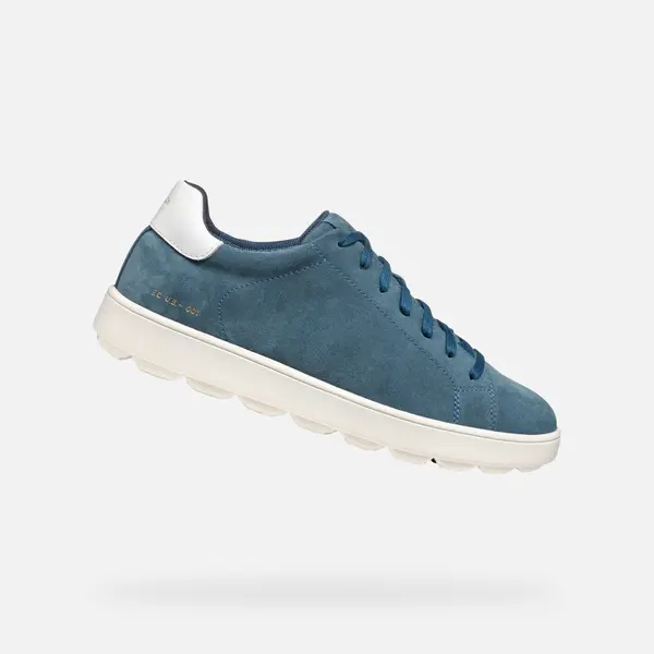GEOX Light blue men's sneakers Geox Spherica ECUB-1 - Men