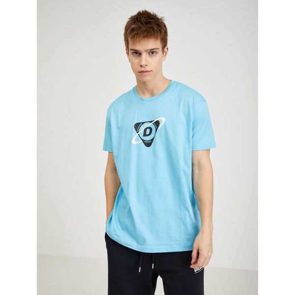 Diesel Light Blue Men's T-Shirt Diesel - Men