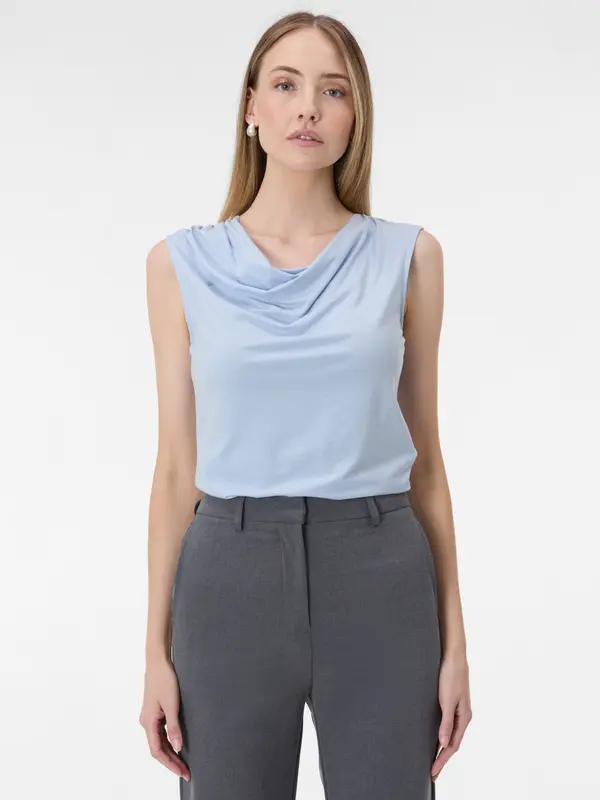 Orsay Light blue women's tank top ORSAY