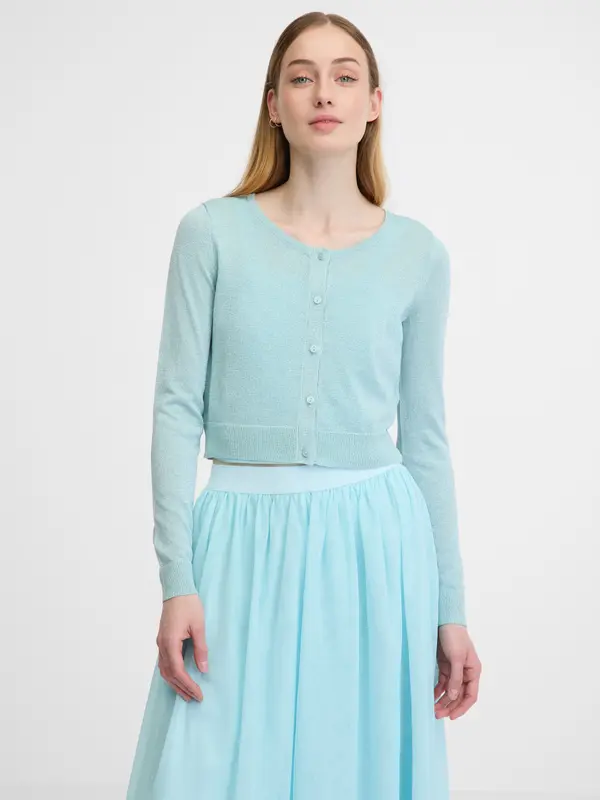 Orsay Light blue women's cardigan ORSAY - Women's