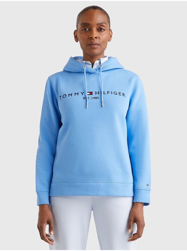 Tommy Hilfiger Light blue Womens Hoodie Tommy Hilfiger - Ladies