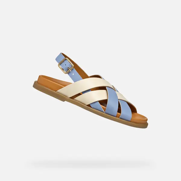 GEOX Light blue women's sandals Geox Adelash - Women's