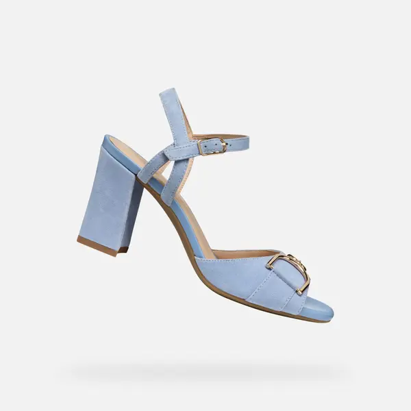 GEOX Light blue women's sandals Geox New Eraklia 80 - Women's