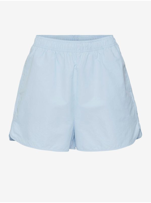 Noisy May Light blue womens shorts Noisy May Astrid - Women