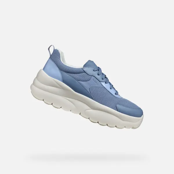 GEOX Light blue women's sneakers Geox Xtors - Women's