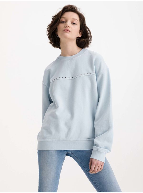 Replay Light blue women's sweatshirt Replay - Women's