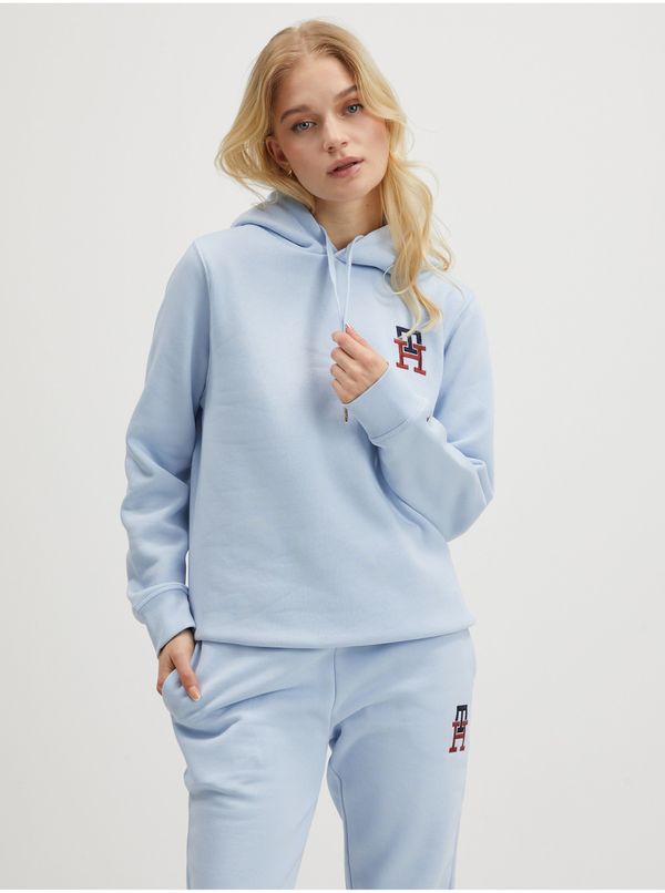 Tommy Hilfiger Light blue Womens Sweatshirt Tommy Hilfiger - Women