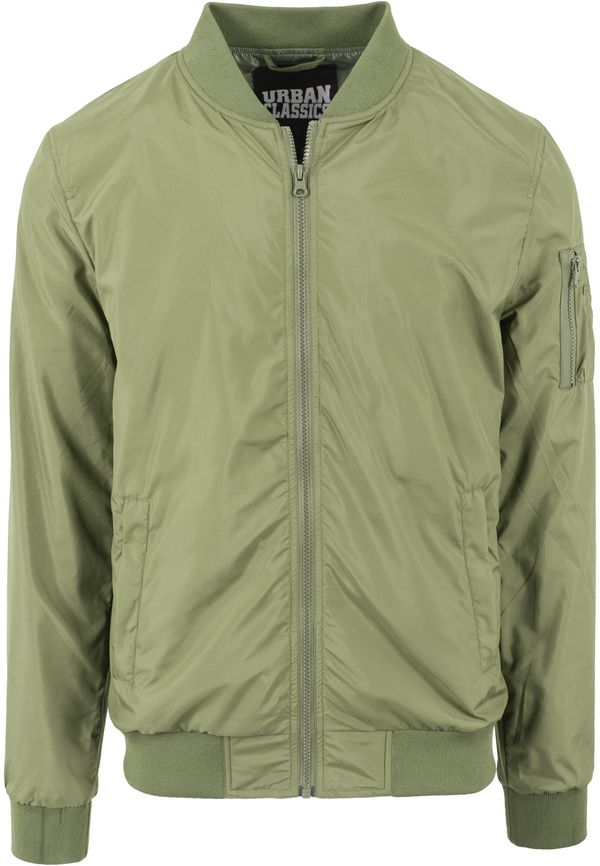 UC Men Light Bomber Jacket Olive