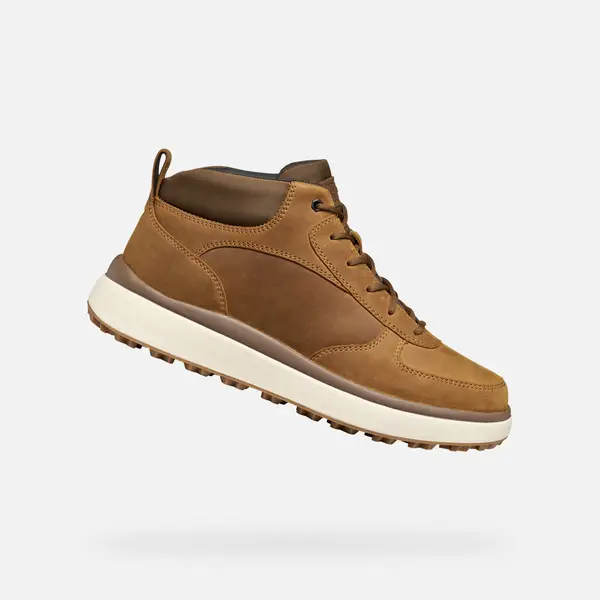 GEOX Light Brown Men's Ankle Boots Geox Granito + Grip - Men