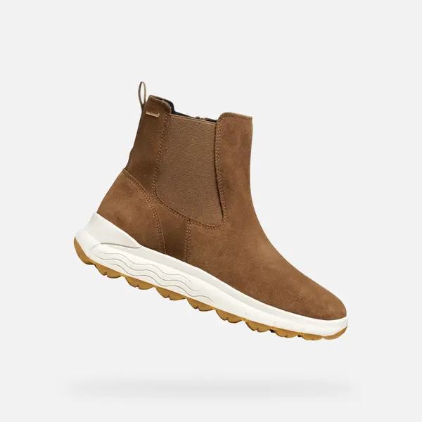 GEOX Light Brown Women's Ankle Boots Geox Spherica 4x4 B ABX - Ladies