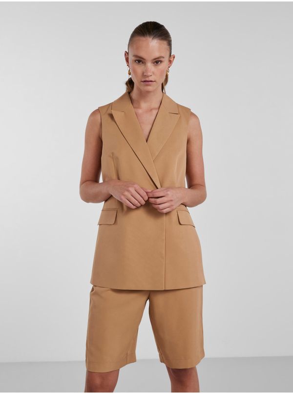 Pieces Light Brown Women's Vest Pieces Tally - Women