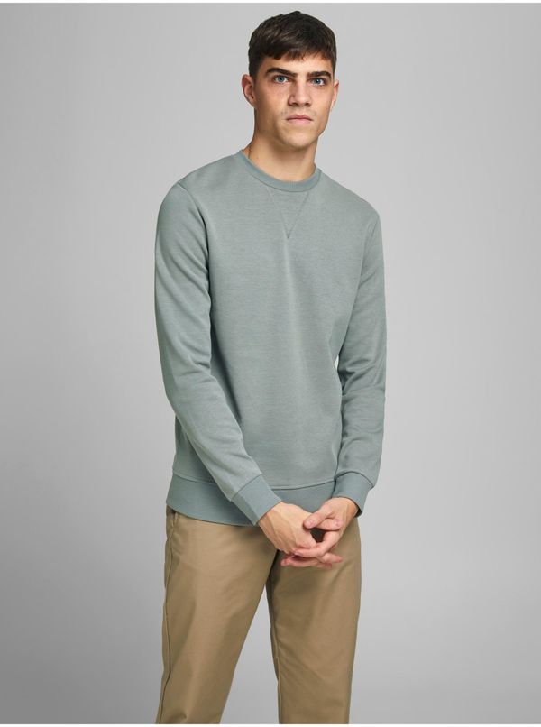 Jack & Jones Light Green Basic Sweatshirt Jack & Jones Basic