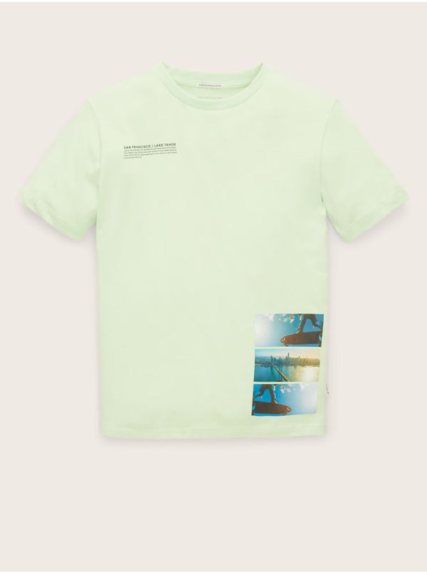 Tom Tailor Light Green Boys T-Shirt Tom Tailor - Boys