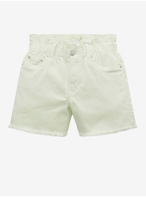 Tom Tailor Light Green Girly Denim Shorts Tom Tailor - Girls