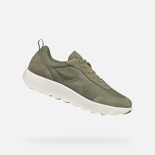 GEOX Light green men's sneakers Geox Xtors - Men