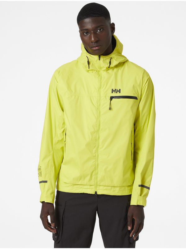 Helly Hansen Light Green Men's Waterproof Lightweight Hooded Jacket HELLY HANSEN - Men