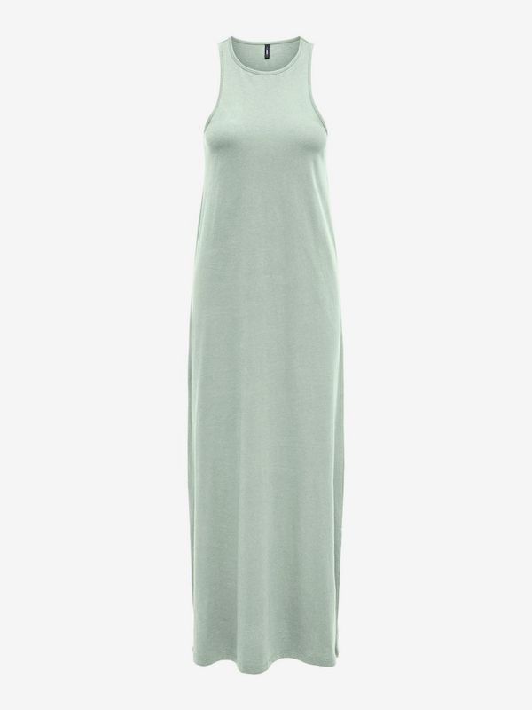 Only Light green women's basic maxi dress ONLY May