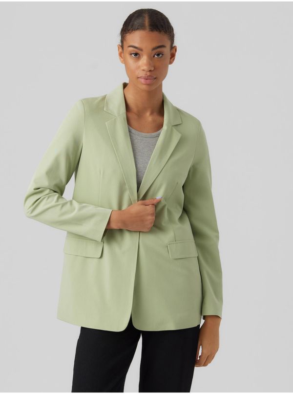 Vero Moda Light green women's blazer VERO MODA Zelda - Women