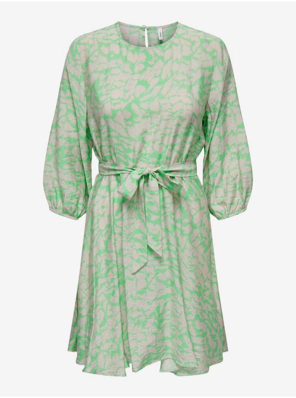 Only Light Green Women's Patterned Dress ONLY Celina