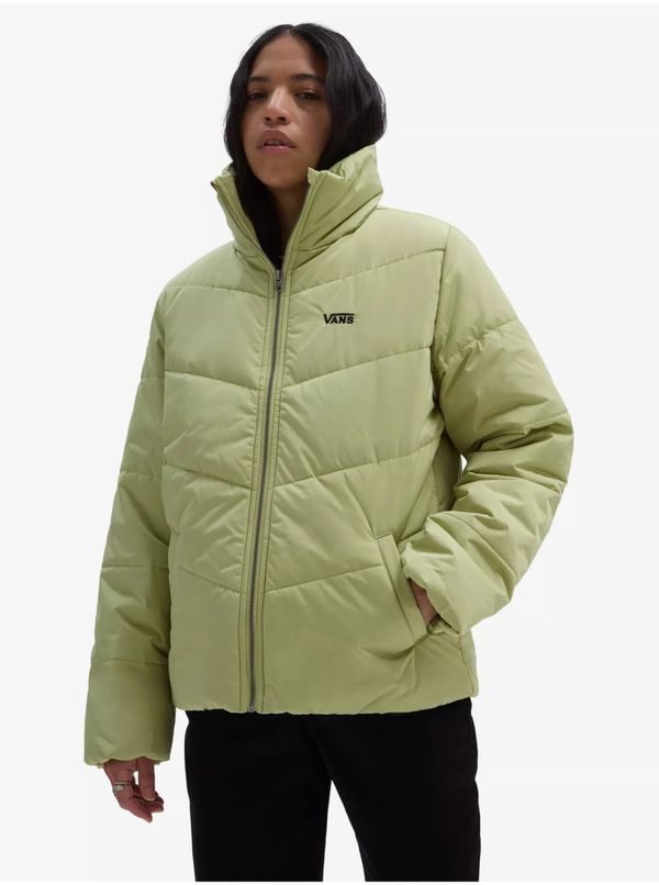 Vans Light Green Women's Quilted Jacket VANS Foundry Puff - Women