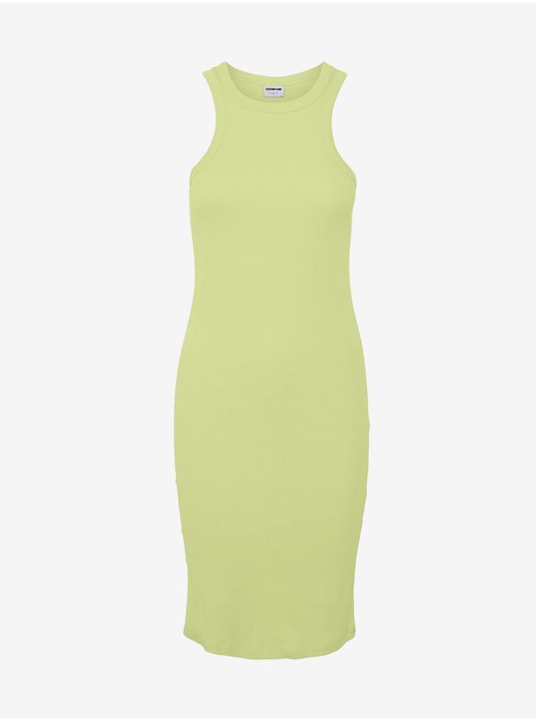 Noisy May Light Green Women's Sheath Basic Dress Noisy May Maya - Women