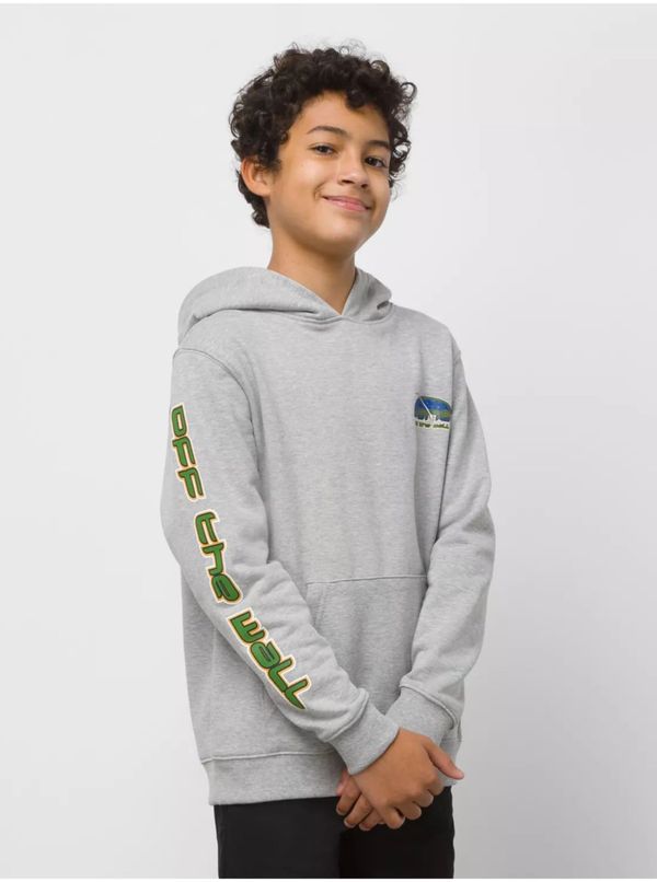 Vans Light grey boys' hoodie VANS - Boys