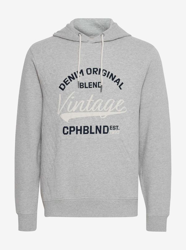 Blend Light grey hoodie Blend - Men