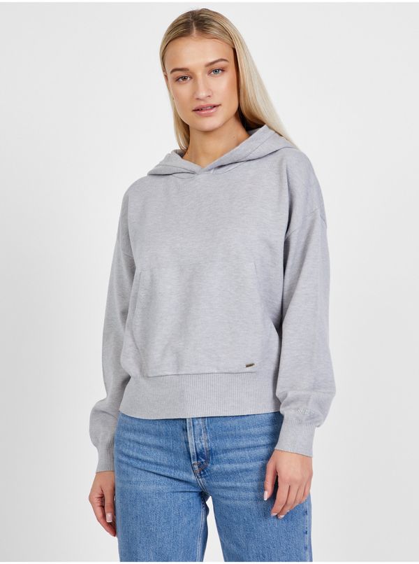 Pepe Jeans Light Grey Ladies Hoodie Pepe Jeans Amy - Women