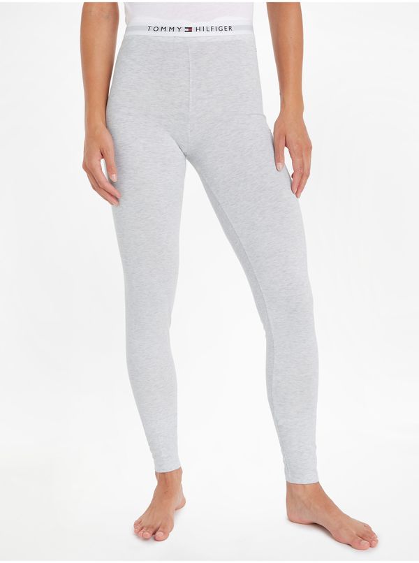 Tommy Hilfiger Light Grey Marled Leggings Tommy Hilfiger - Women