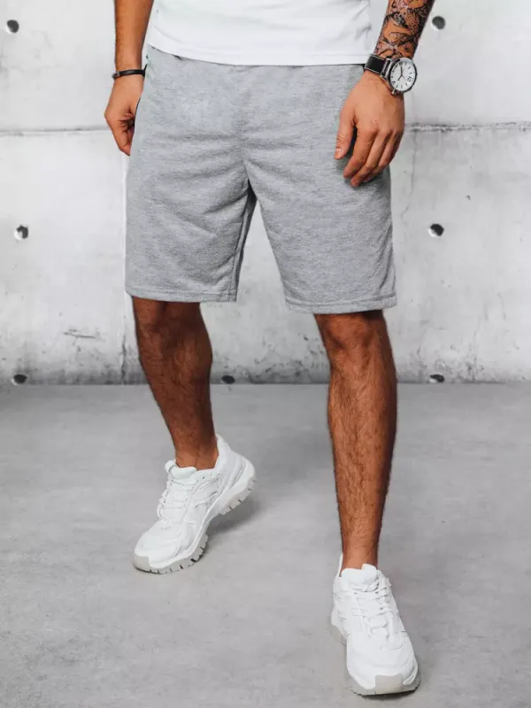 DStreet Light Grey Men's Dstreet Tracksuit Shorts