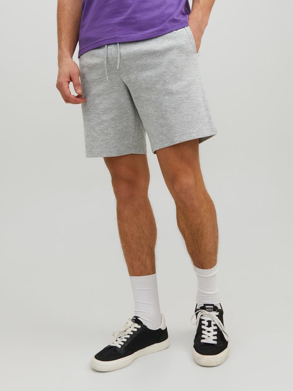 Jack & Jones Light grey men's heather sweatpants basic shorts Jack & Jones New Basic