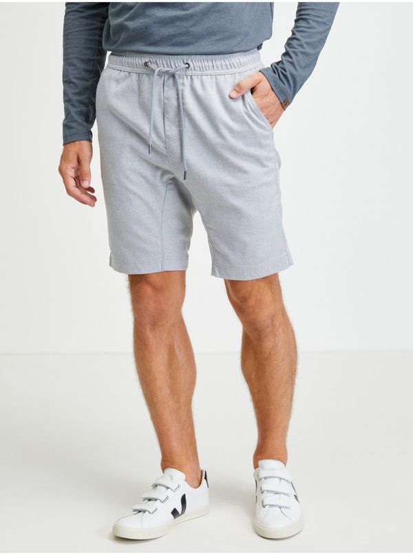 Ragwear Light Grey Mens Shorts Ragwear Zyan - Men