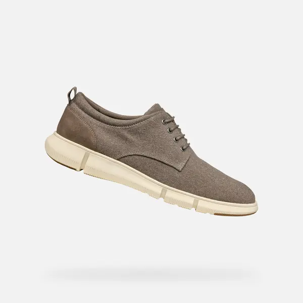 GEOX Light grey men's sneakers Geox Adacter F - Men's