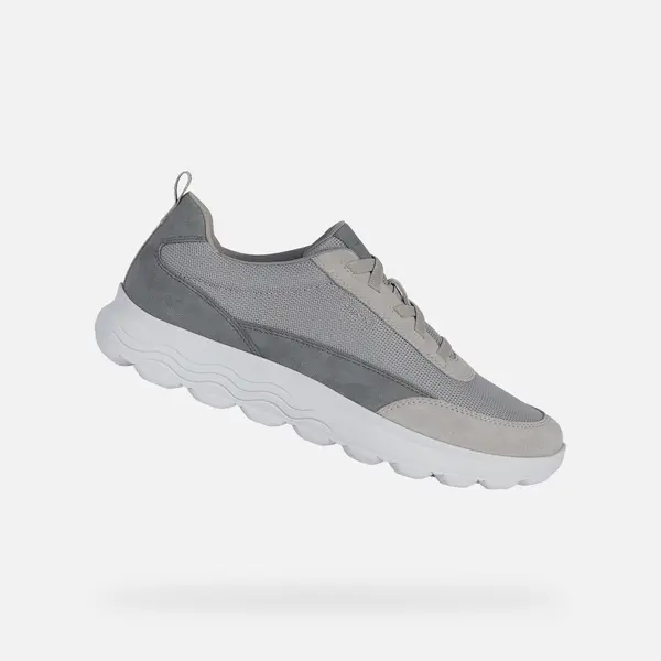 GEOX Light grey men's sneakers Geox Spherica - Men's